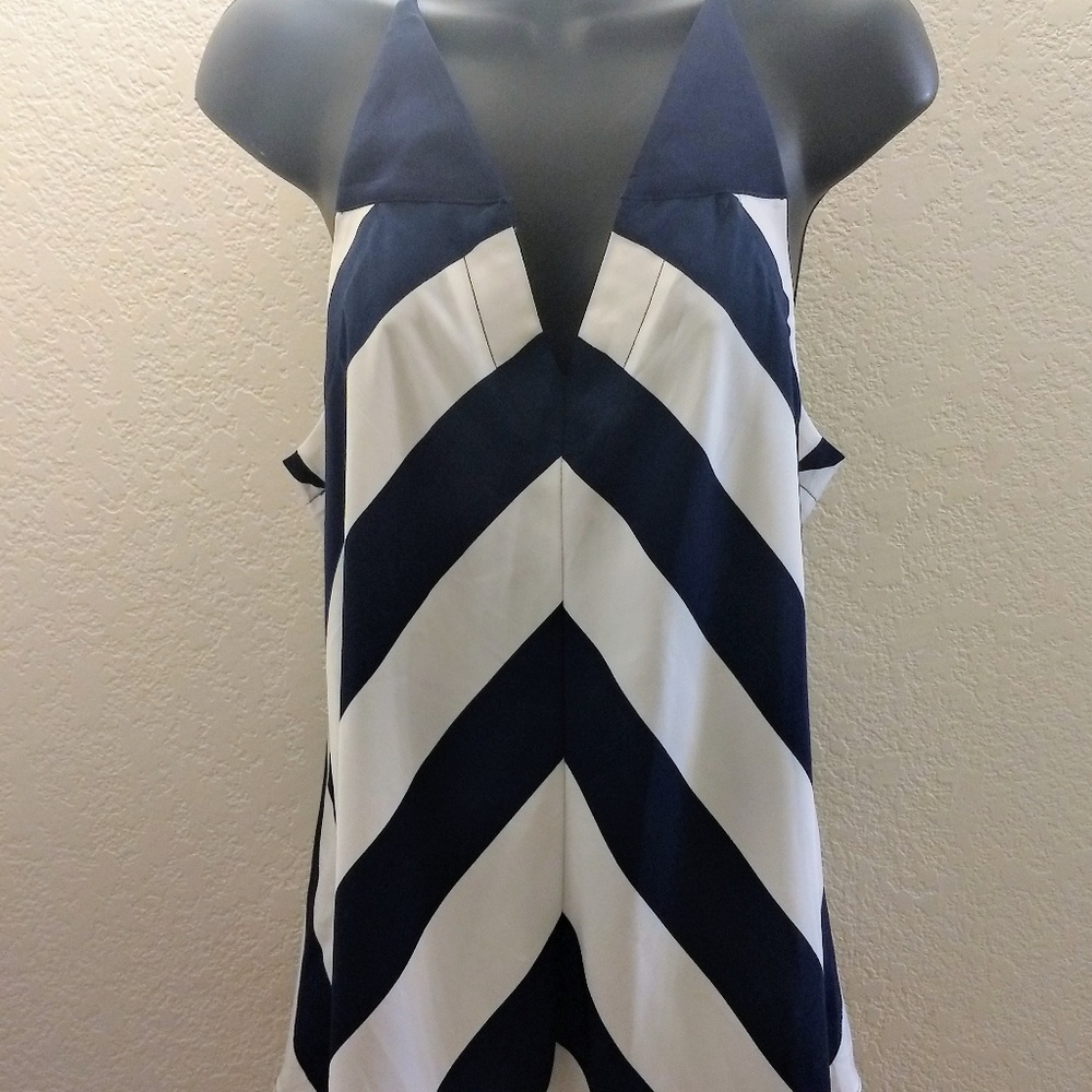 Sexy Sophisticated Allen B. Racer Back blouse